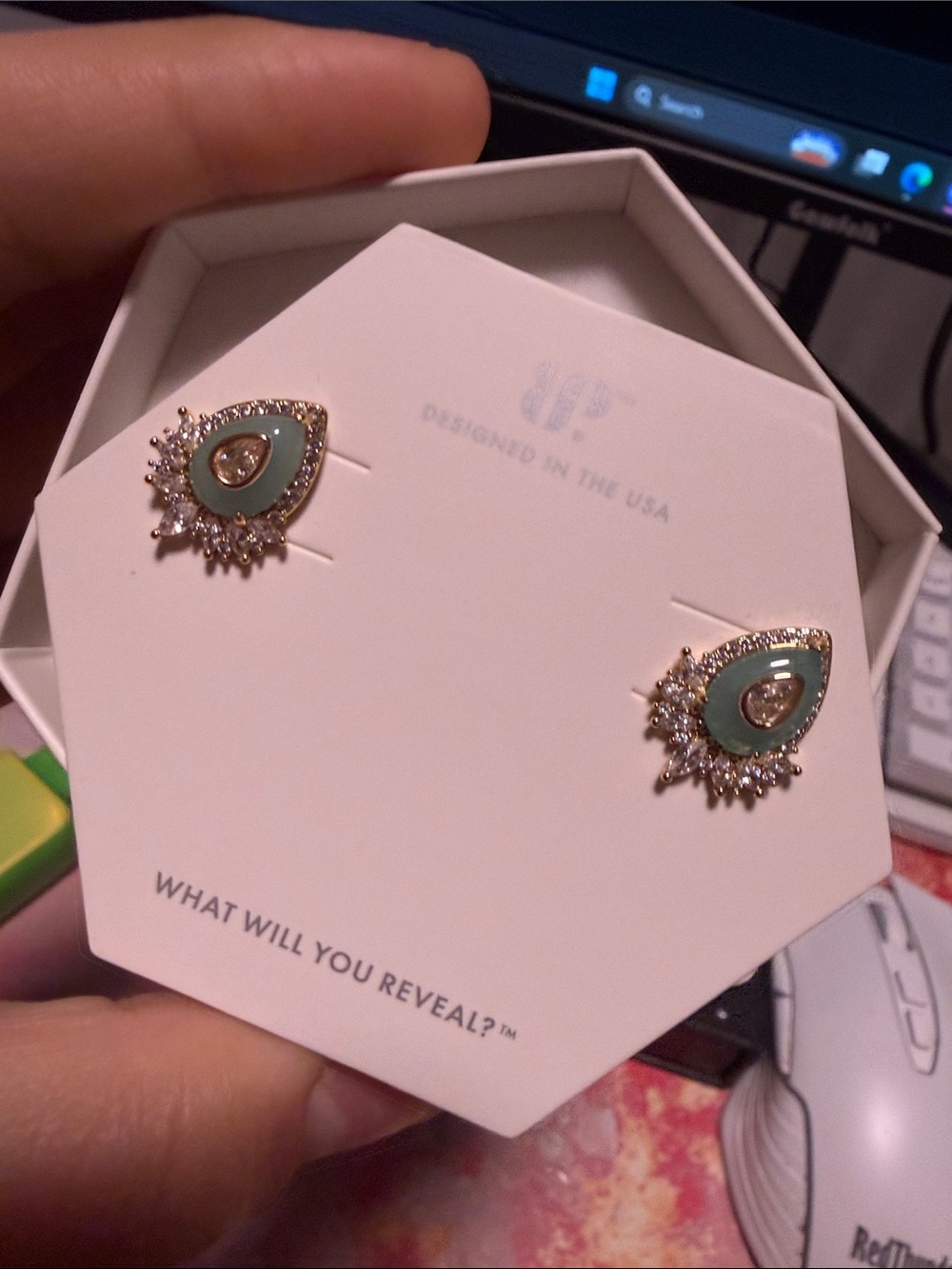 Bomb party OG earrings